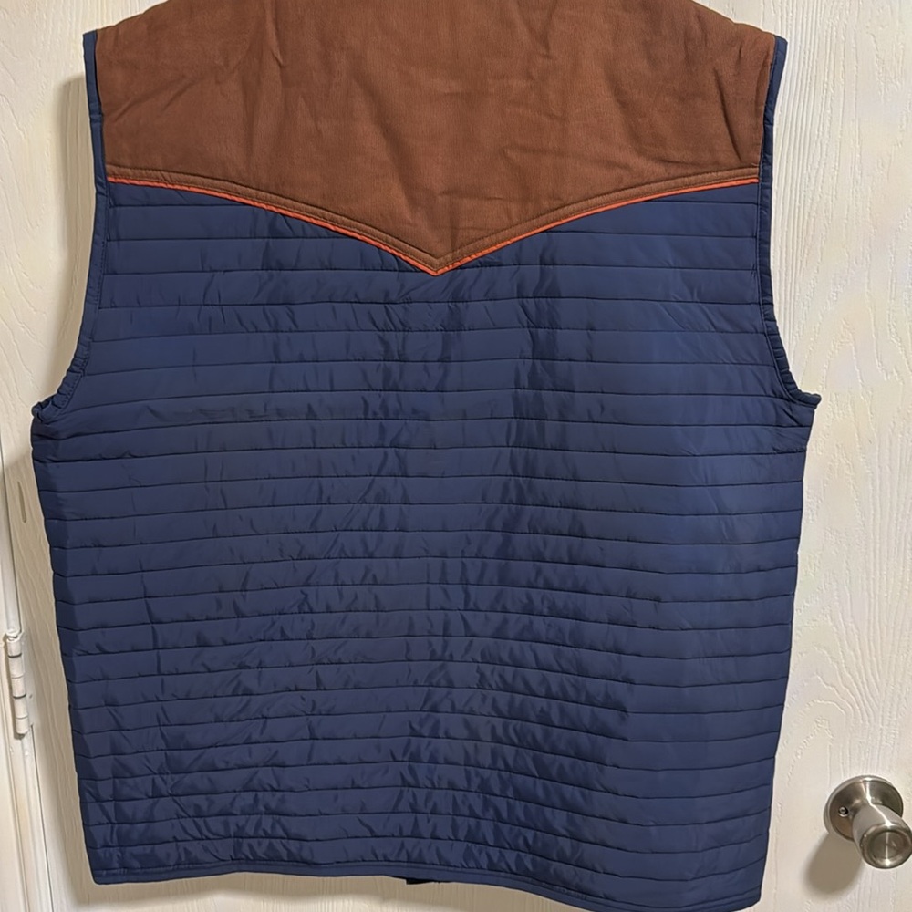 NWT Rural Cloth Men's Rider 2XL Vest Outdoor‎ Full Zip Pockets Insulated Quilted - Picture 13 of 15